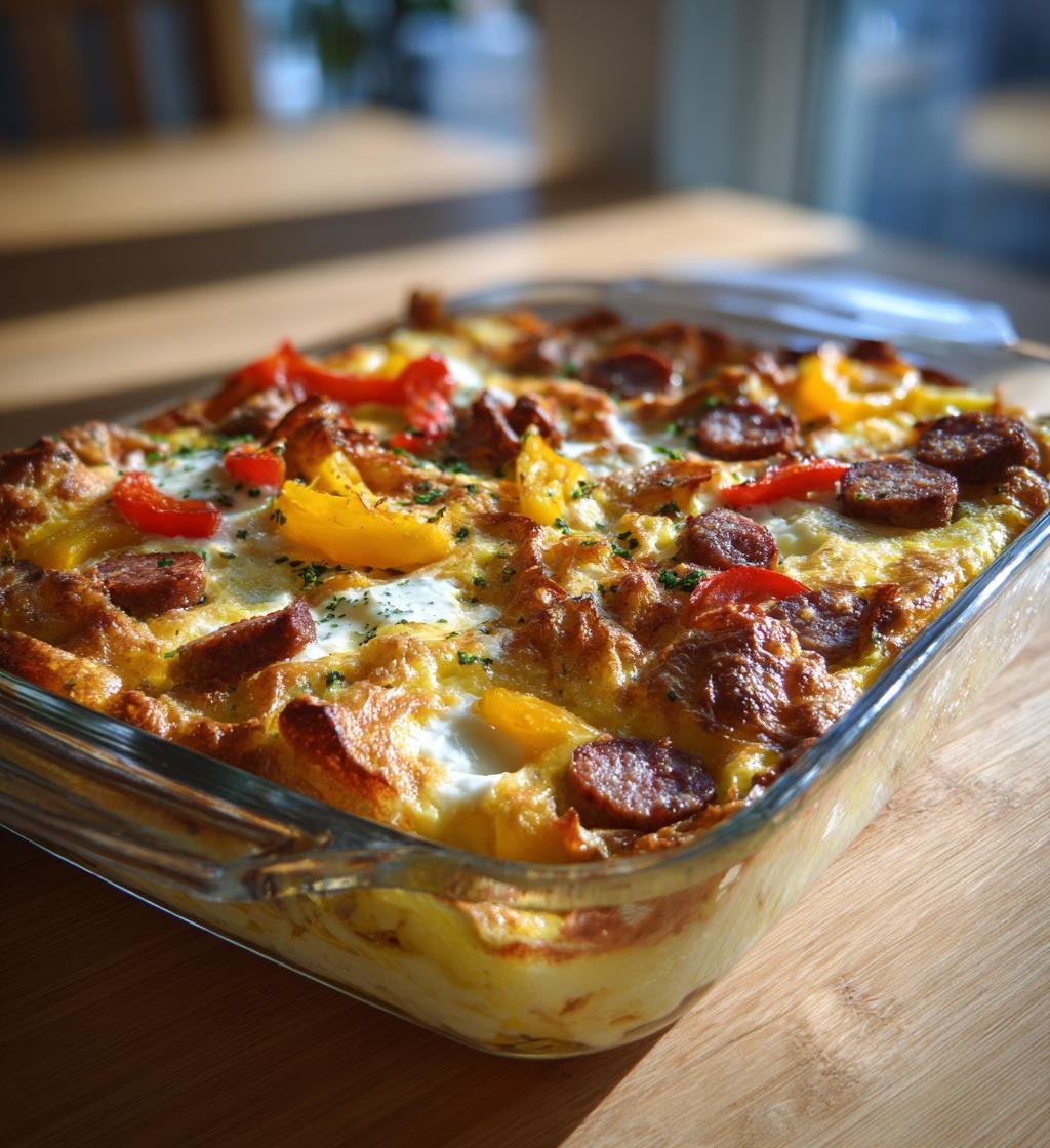 Falukorvspanna med paprika, senap och crème fraîche – Enkel och God - steg för steg