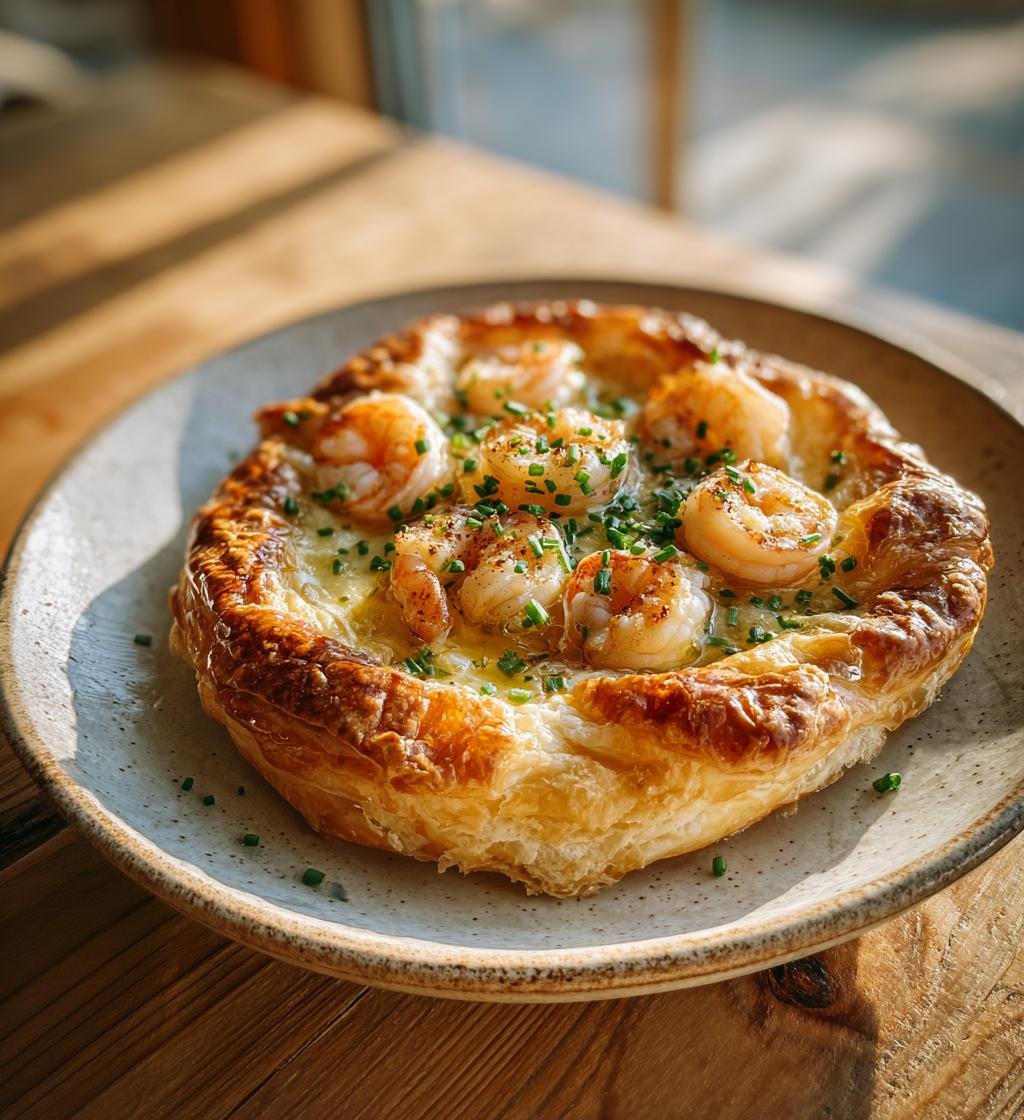 Räkfyllda smördegsbakelser med citron och gräslök – Enkel och God