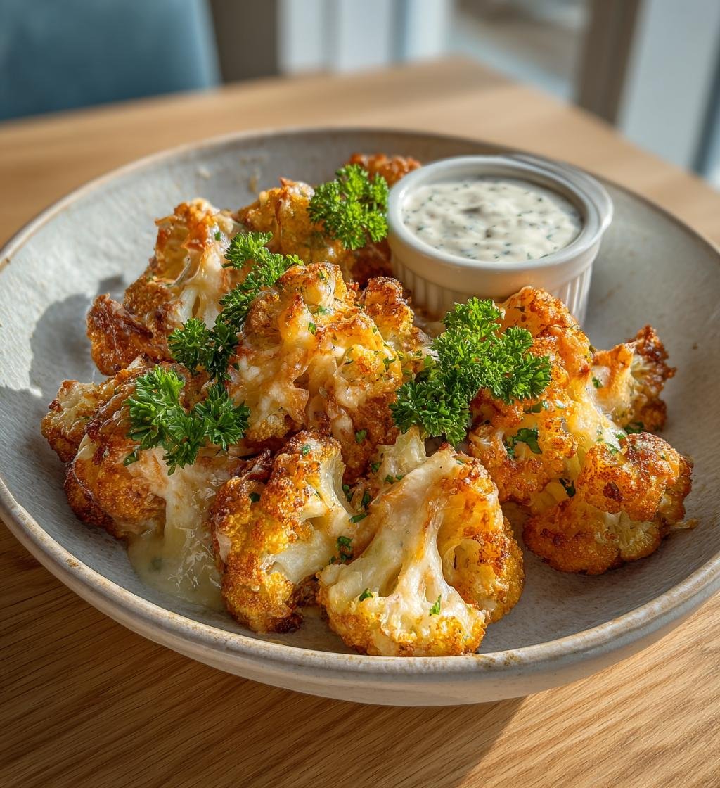 Broccolitots med cheddar och krämig ranchdipp – Perfekt som snack! - steg för steg