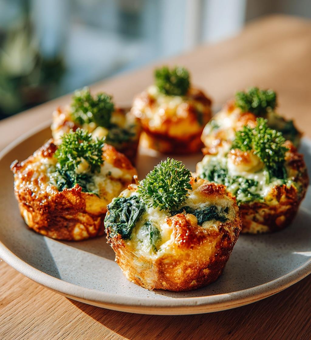 Äggmuffins med spenat och ost – Enkelt och Gott recept