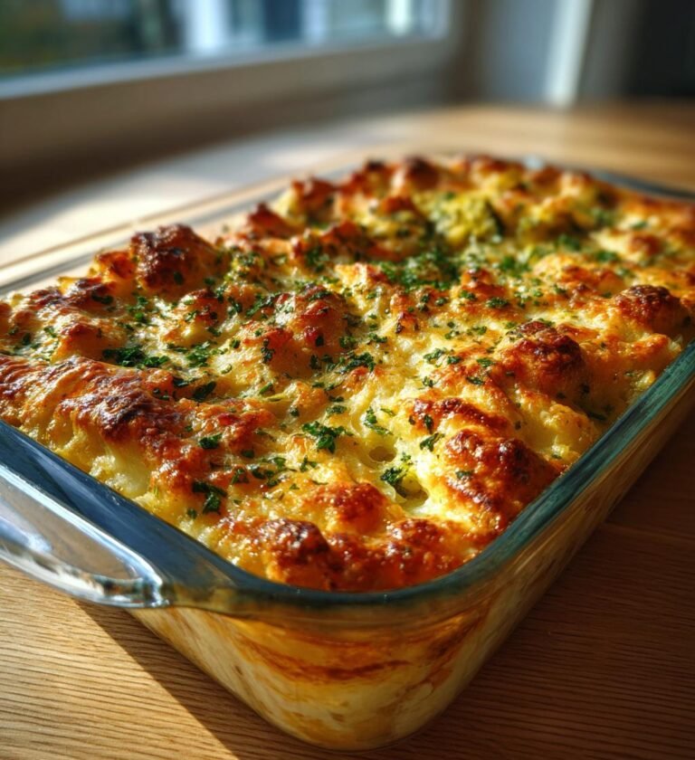 Kycklingcannelloni med broccoli och cheddar