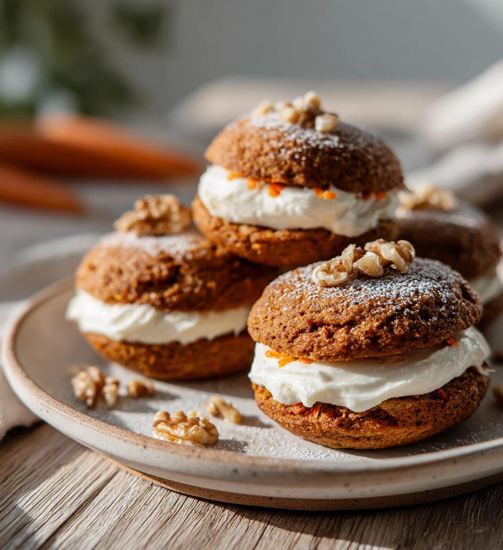 Morotskakecookies med färskostfyllning – Enkel och God Smak