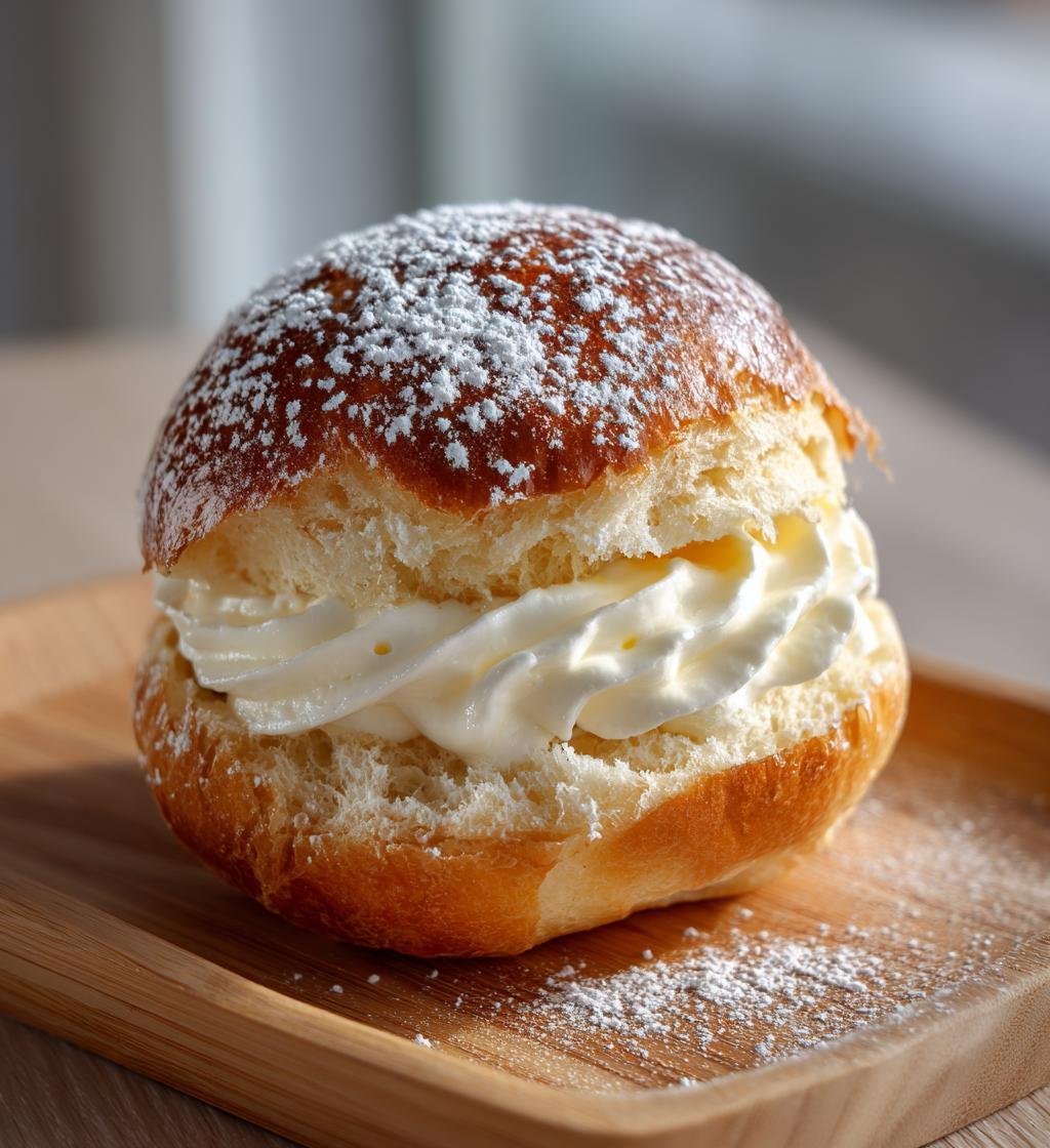 Citronsemlor med lemon curd och vaniljgrädde – Bästa receptet!