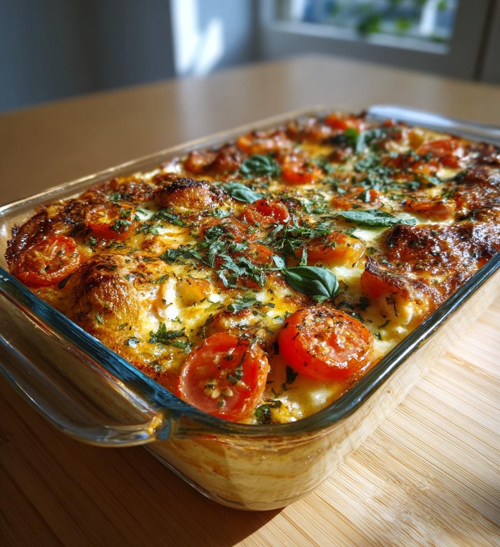 Krämig fiskgratäng med tomat, basilika och parmesan – Enkel & God