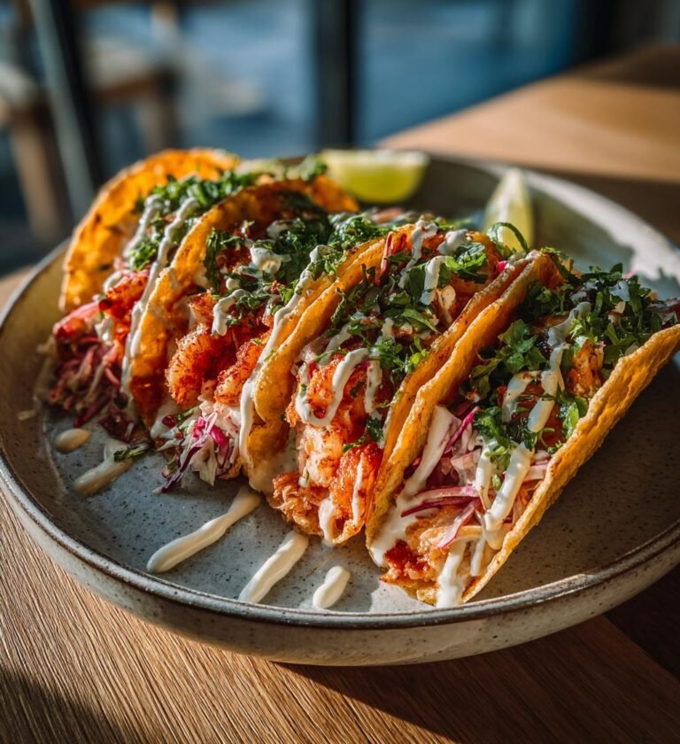 Frasiga torskwraps med remoulad och kålsallad