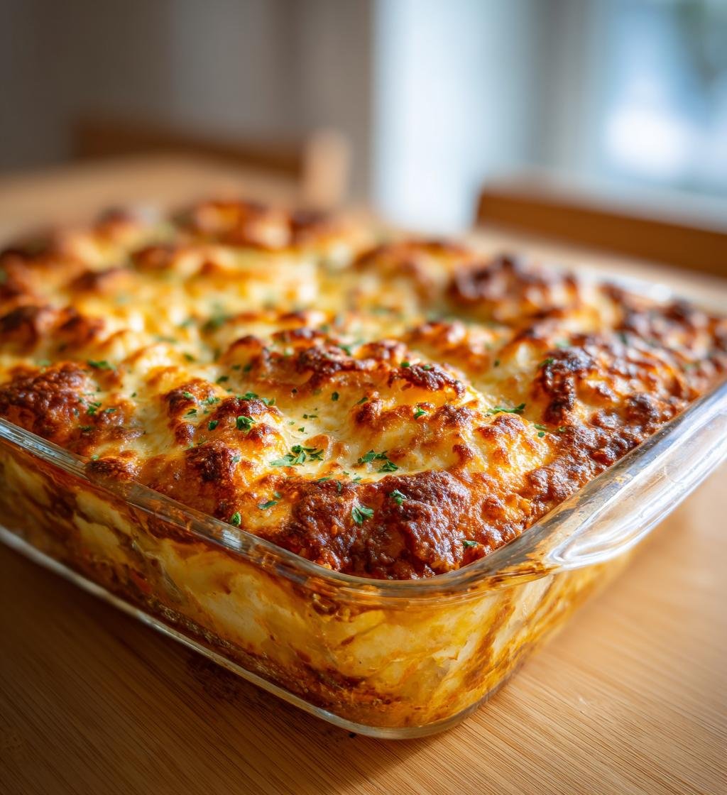 Potatismoussaka med linser och mozzarella – Enkel och God rätt