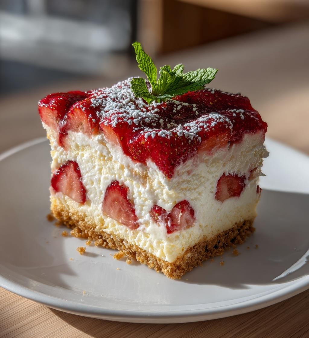 Jordgubbscheesecake-hjärtan utan ugn – God och Enkel Dessert - steg för steg