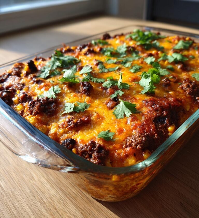 Tacopaj med nachotäcke och cheddar