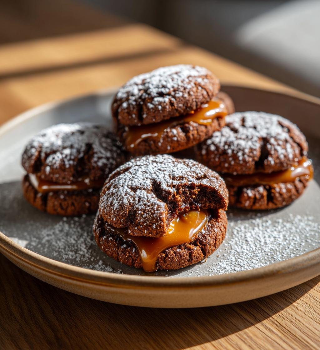 Daimcookies med mjuk kolakärna – Enkel och God bakverk - steg för steg