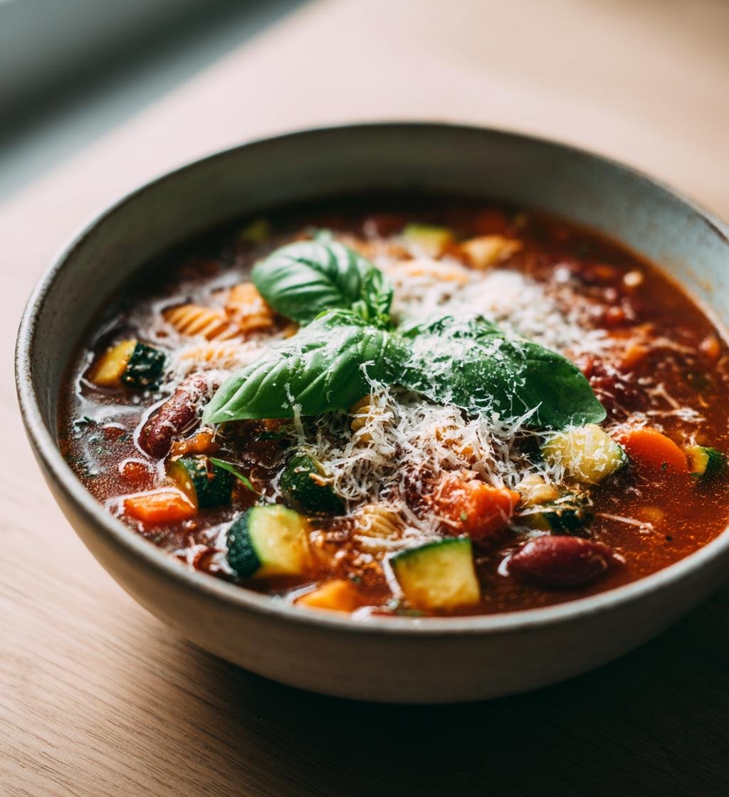 Minestronesoppa med bönor och pasta – Enkel och God Middag