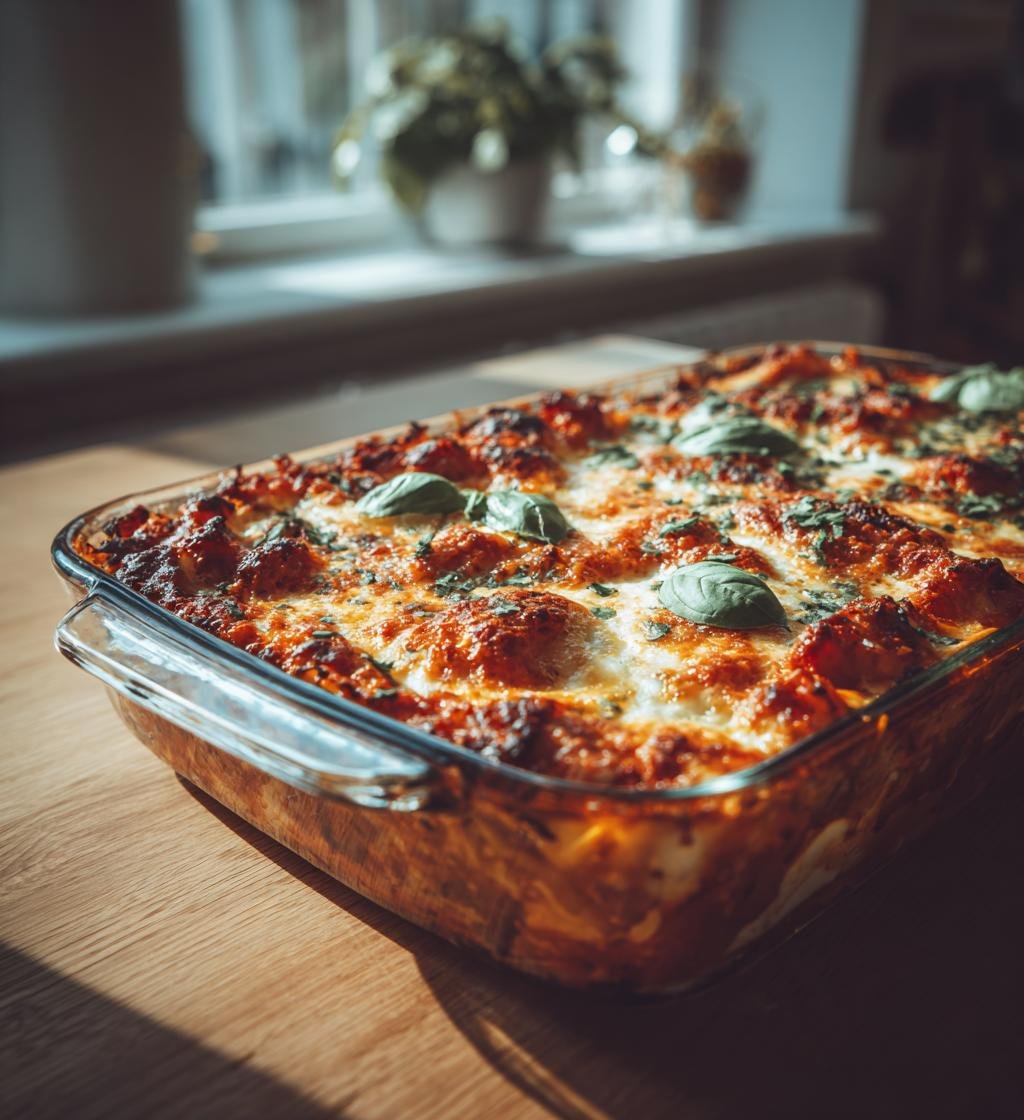 Frasig kyckling parmesan med tomatsås och mozzarella – En krämig måltid