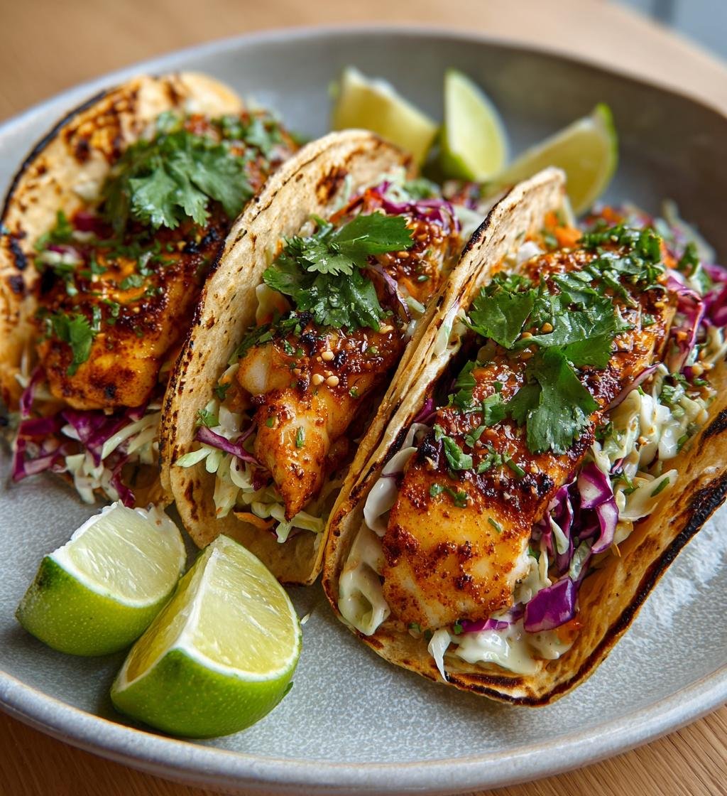 Frasiga fisktacos med kålsallad och lime – Enkel och God middag