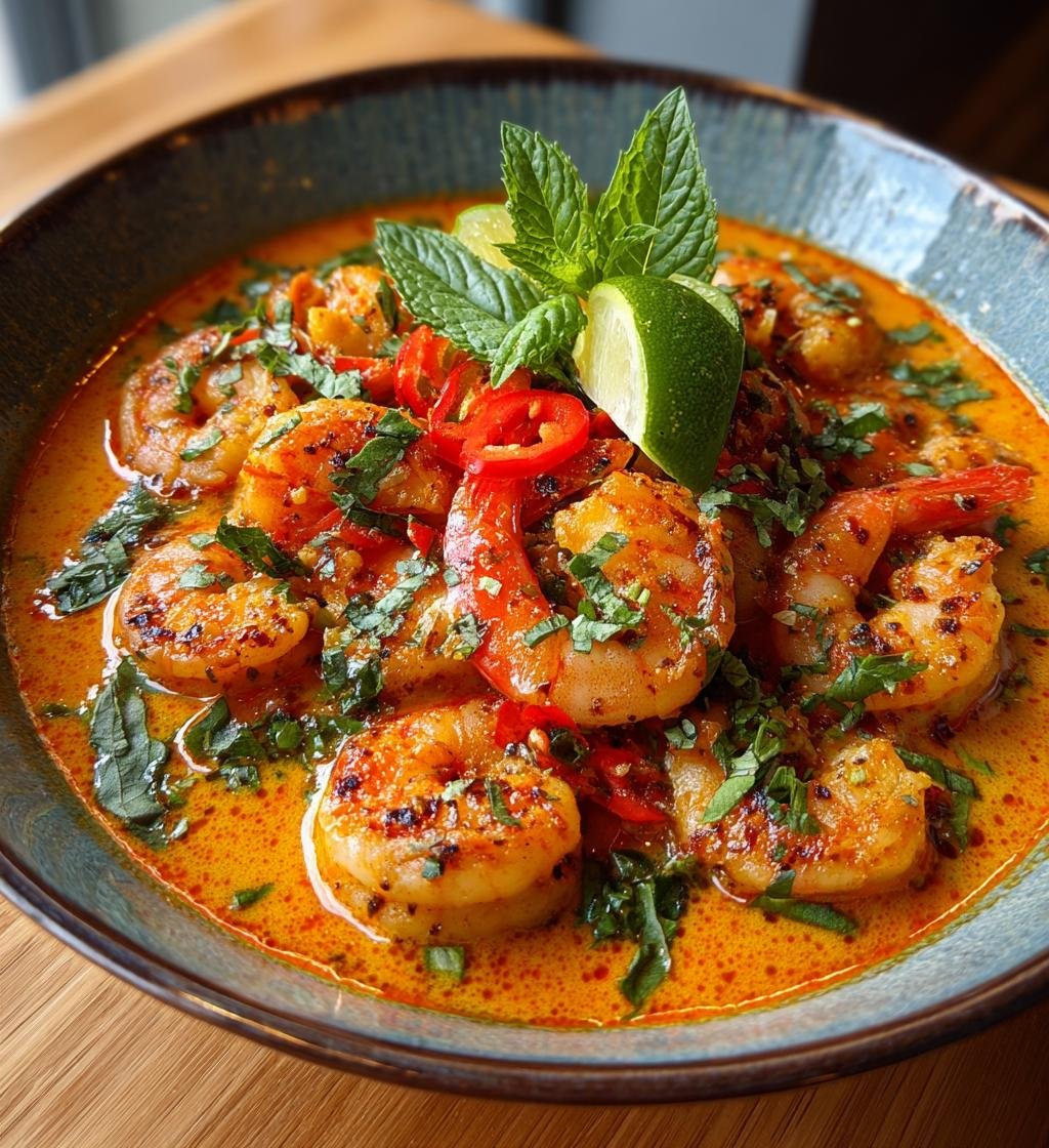 Räkgryta med curry, kokosmjölk och lime – En god och krämig rätt - steg för steg