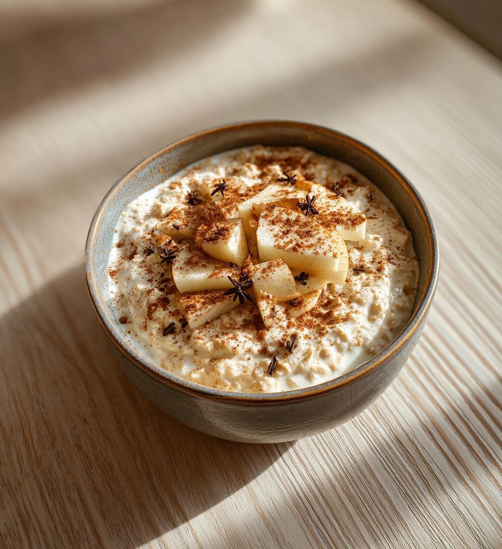 Overnight oats med äpple, kanel och vanilj - En krämig och nyttig frukost