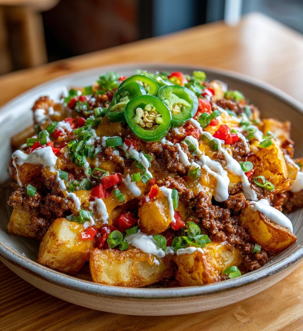 Nachopotatis med kryddig köttfärs och ost – Enkel och God middag