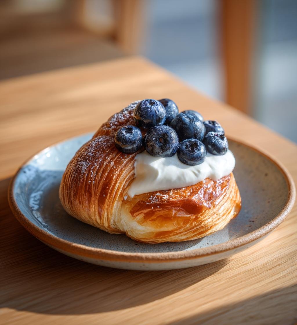 Smördegskorgar med blåbär och vaniljkräm – En perfekt dessert