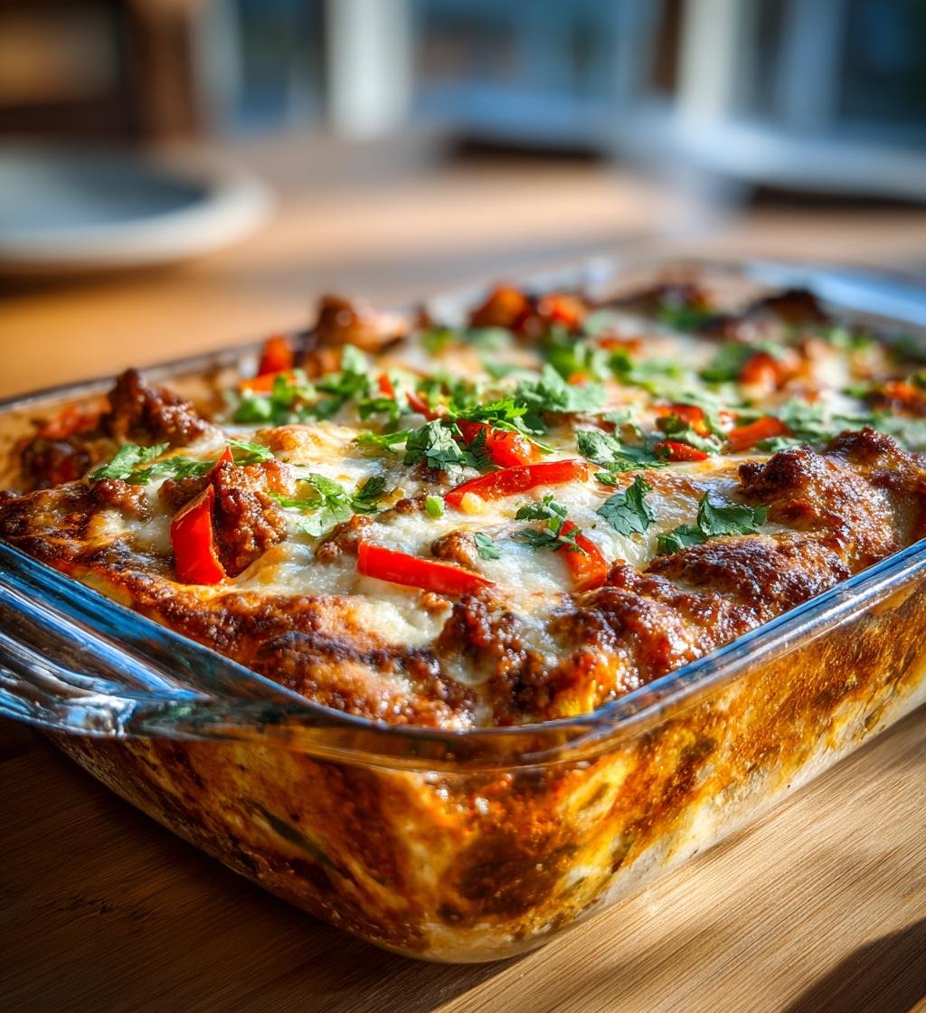 Köttfärsenchiladas med paprika och krämig ostsås – Enkel och God