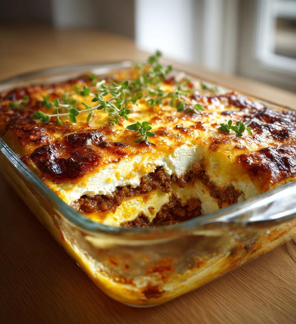 Köttfärsgratäng med pumpa, fetaost och oregano – Enkel och God kvällsmat