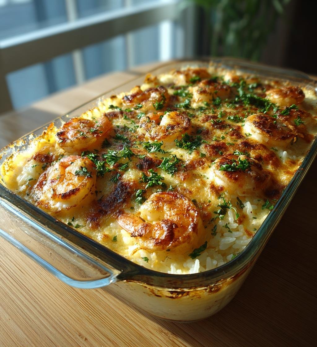 Räkor i krämig chipotlesås med ostgratinerat ris – Enkel och God!