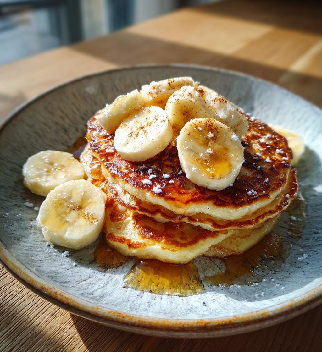 Proteinrika kesopannkakor med banan – Enkel och nyttig frukost - steg för steg