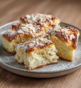 Vaniljkrämsbullar med kardemumma och mandel