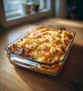 Potatisrosor med bacon och parmesan