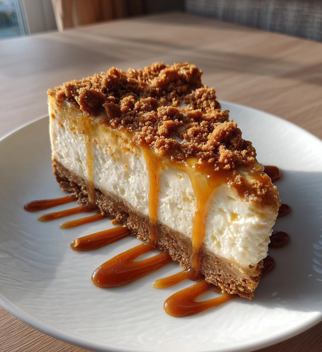 Biscoffcheesecake-rutor med kolasås – Enkel och Krämig Efterrätt