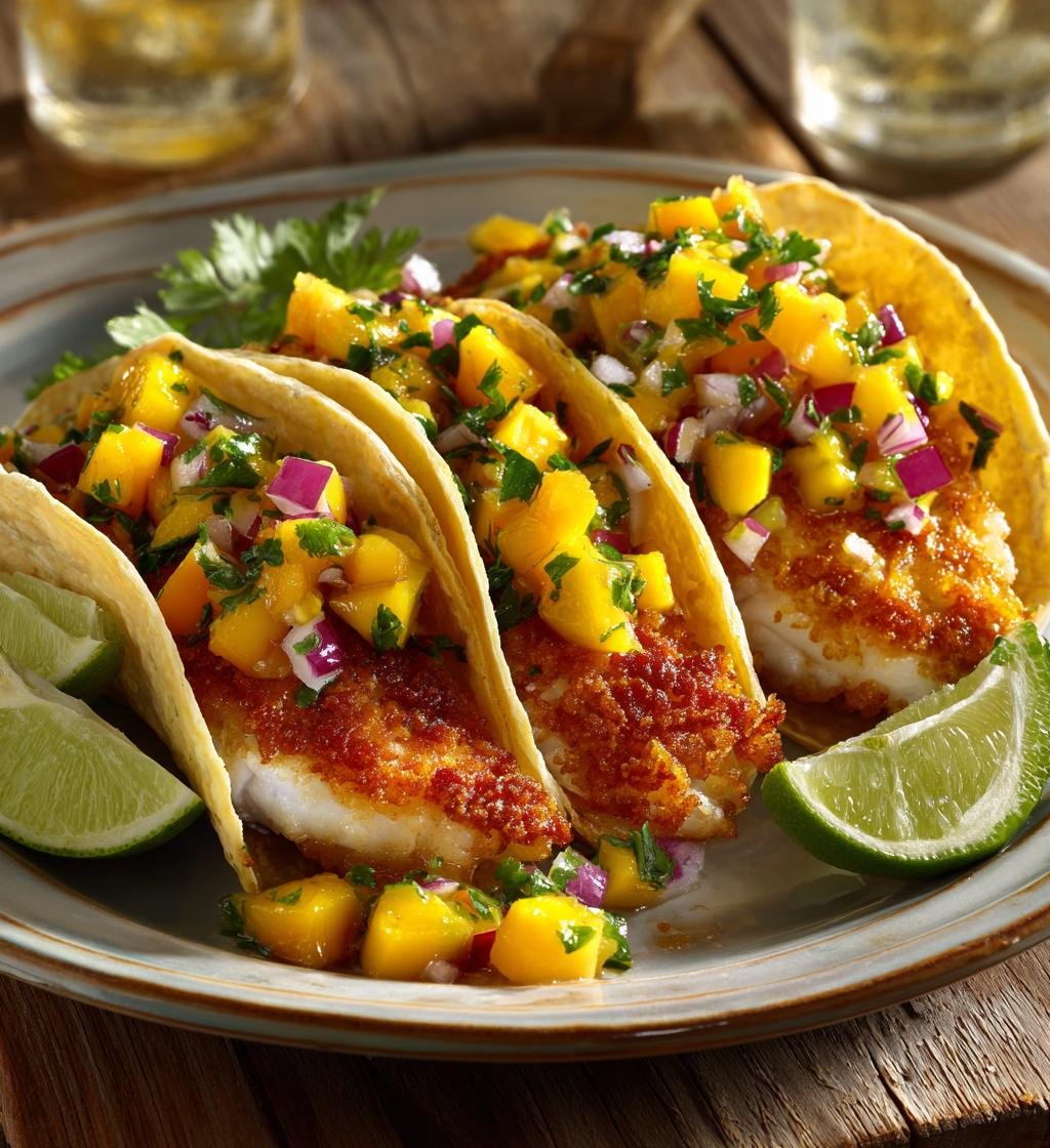 Frasiga torsktacos med mangosalsa - Enkel och god middag