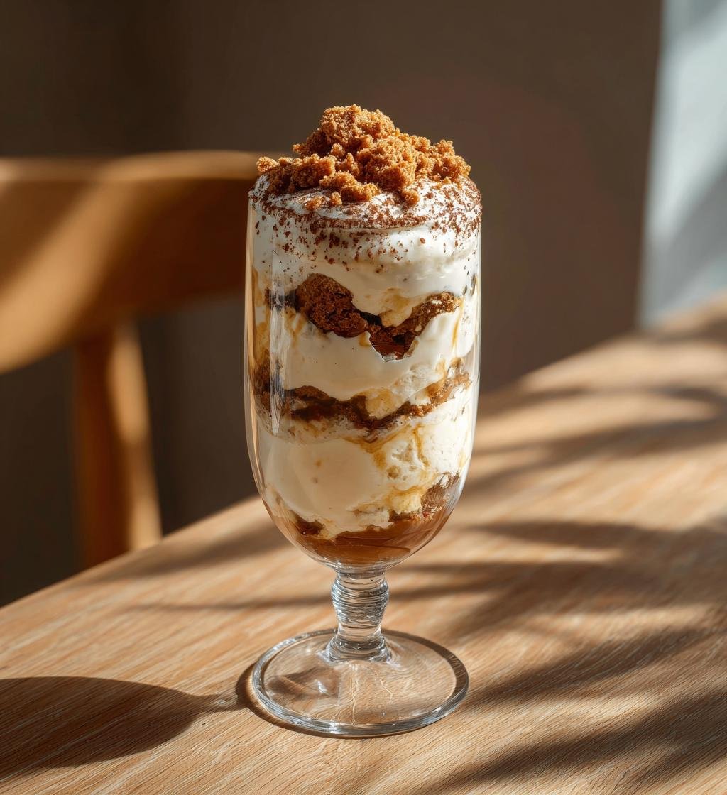 Biscoff-tiramisu i glas - Enkel och Krämig Desserträtt