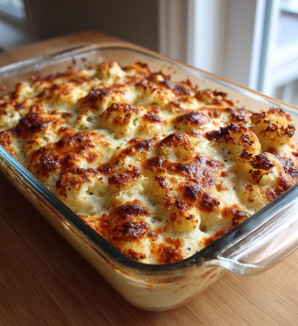 Blomkålsgratäng med curry, kokosmjölk och ost – Enkel och krämig rätt - steg för steg