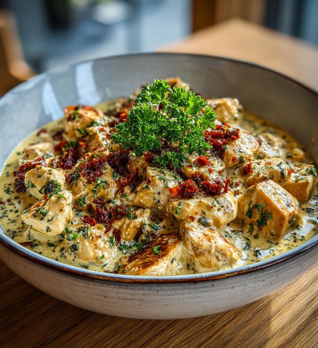 Kycklingstroganoff med rökt paprika och saltgurka – Enkel och God!