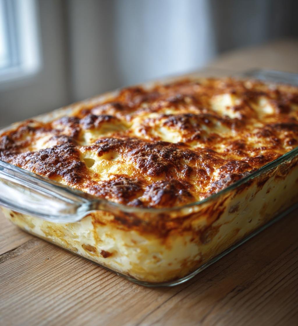 Falukorvsgratäng med potatismos och osttäcke - Enkel och God Middag