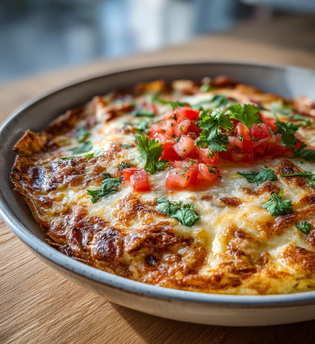 Tortillapaj med kyckling, salsa och ost – Enkel och god middag