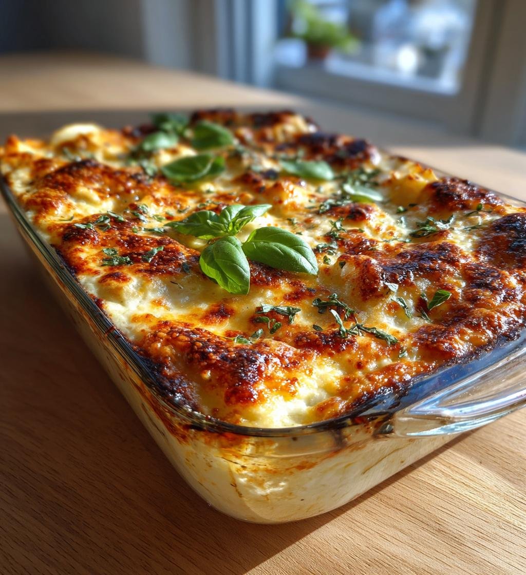 Auberginelasagne med kyckling och mozzarella – Enkel och God
