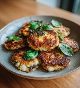 Tonfisk- och pastabiffar med mozzarellafyllning