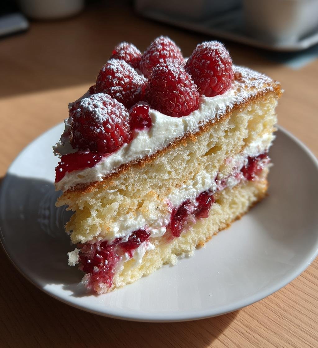 Hallon- och kokoskaka med vaniljkräm – En saftig och krämig dessert - steg för steg