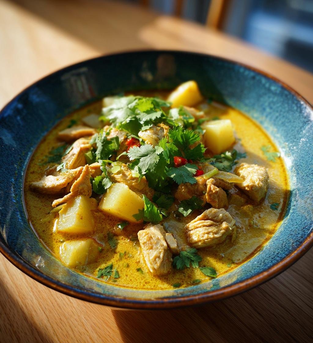 Kycklinggryta med curry och äpple – Enkel och god middag - steg för steg