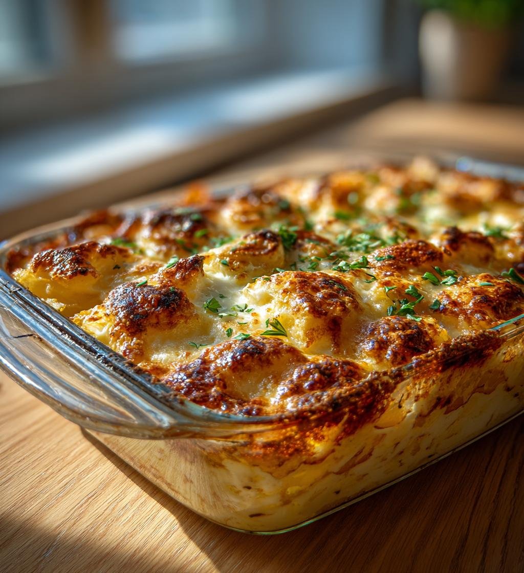 Butternutgratäng med mozzarella och örter – Enkel och Krämig Rätt
