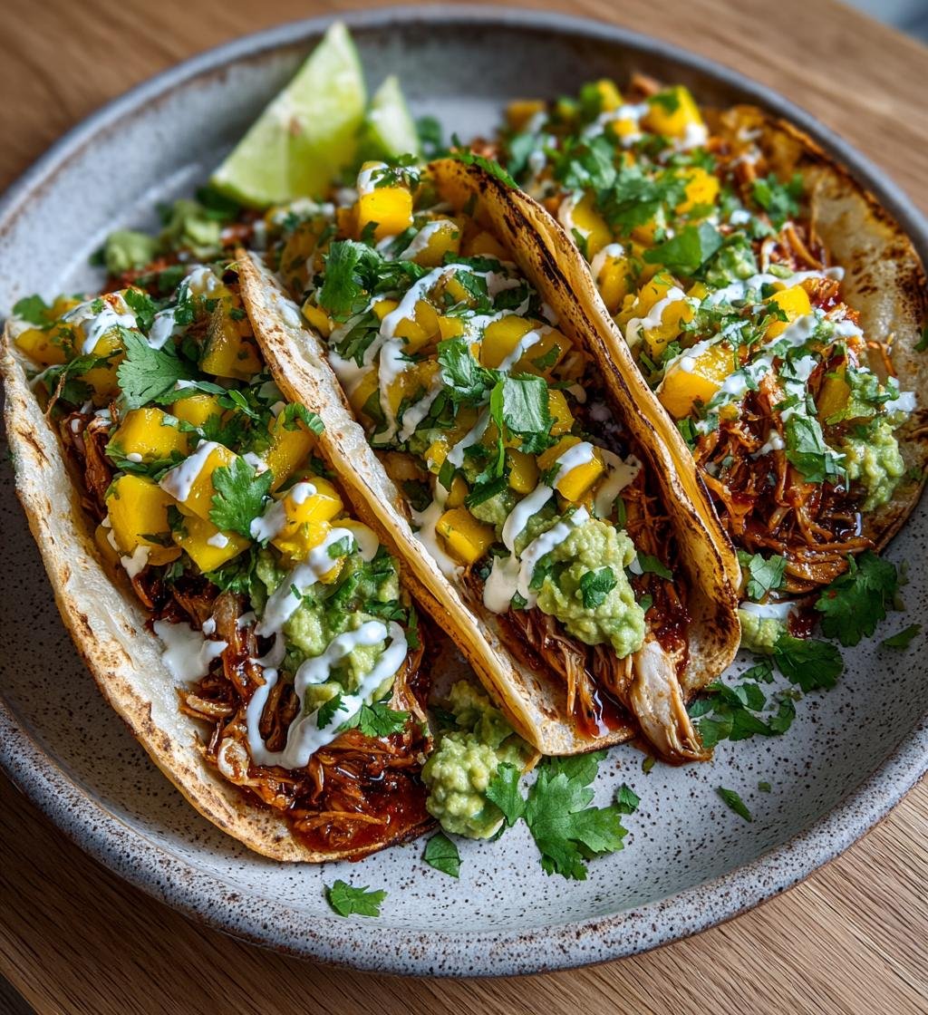Kycklingtacos med mangosalsa och avokadokräm – Enkel och God - steg för steg