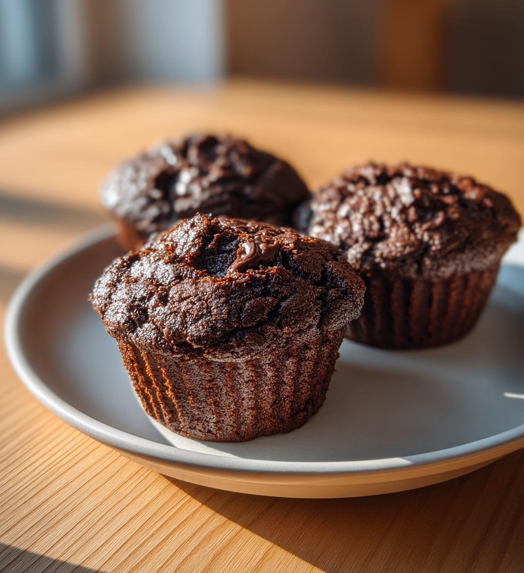 Chokladmuffins fyllda med Nutella – Enkel och God Bakning - steg för steg