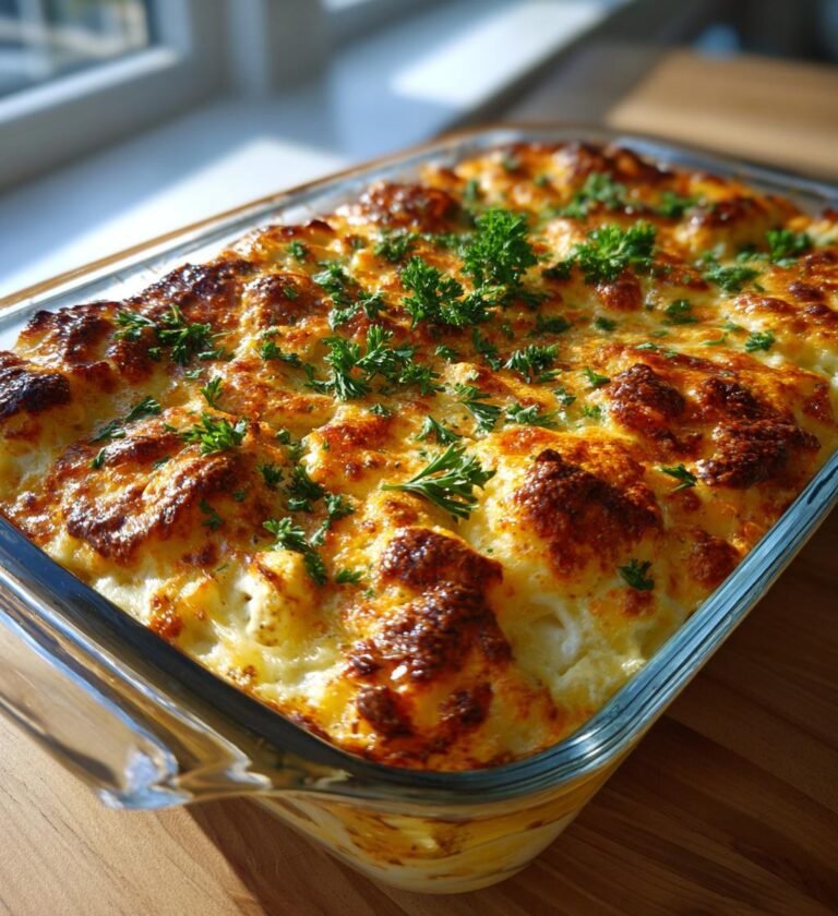 Tikka masala-gratäng med kyckling, ris och ost