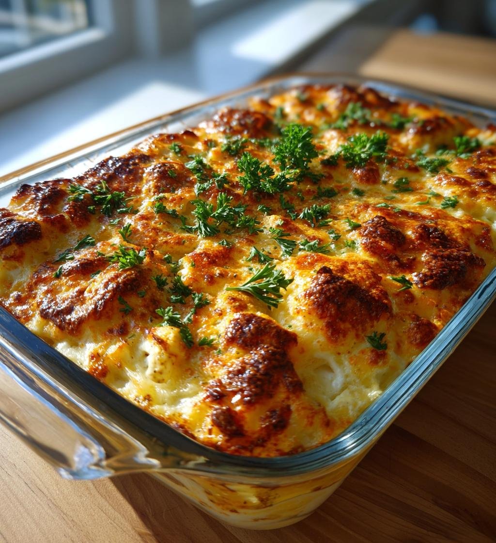 Tikka masala-gratäng med kyckling, ris och ost – Enkel och krämig!