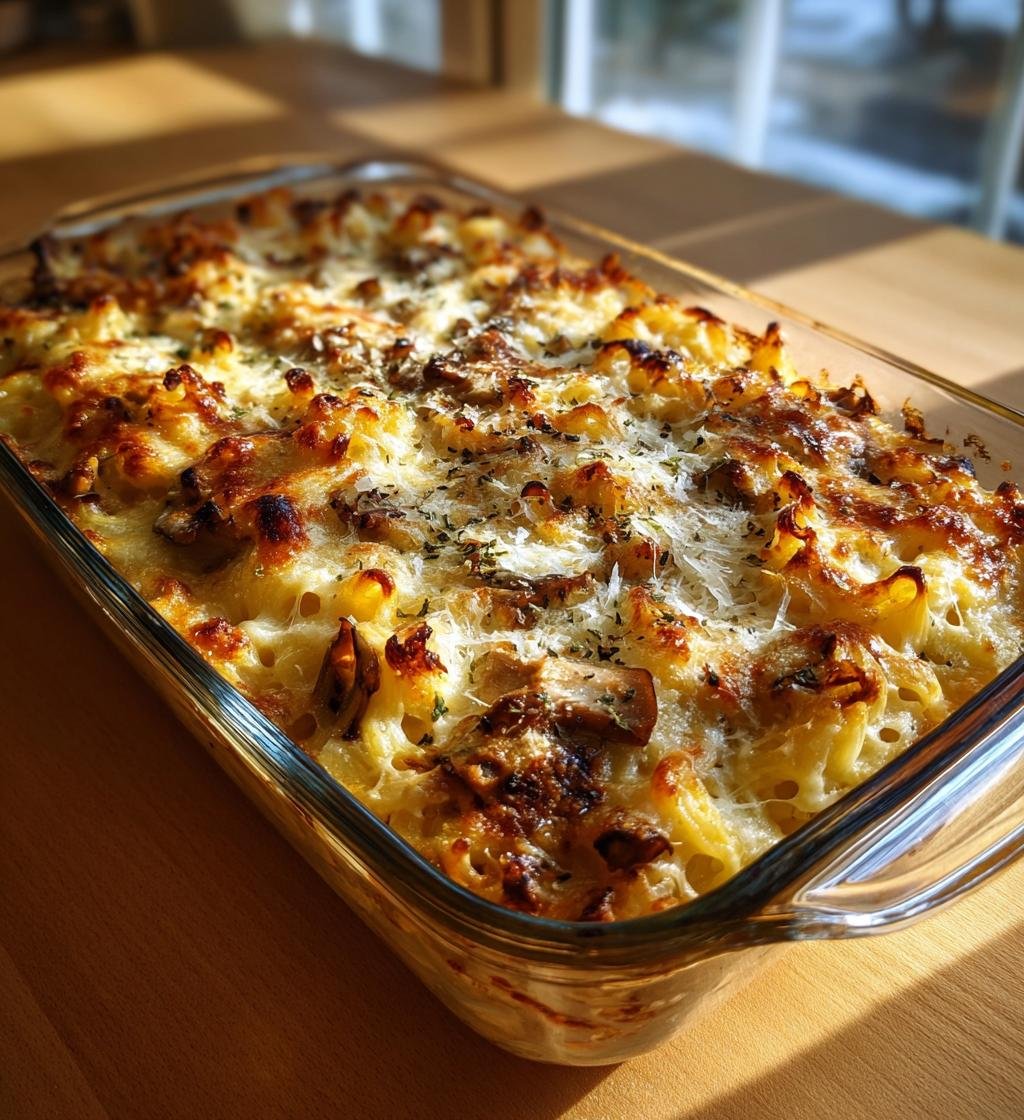 Tryffel mac and cheese med svamp och parmesan – Krämig och Enkel