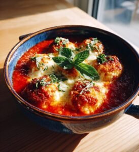 Ugnsbakade mozzarellasticks med tomatdipp